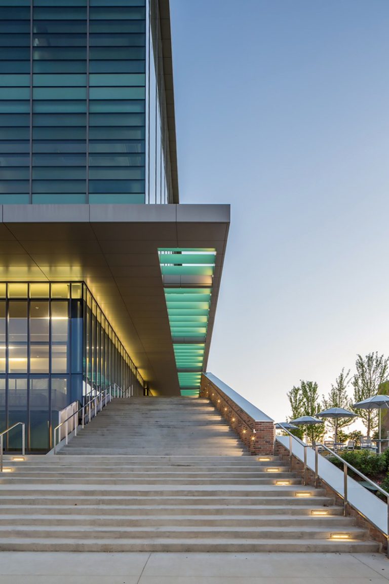 Oakland University Engineering Center Entrance